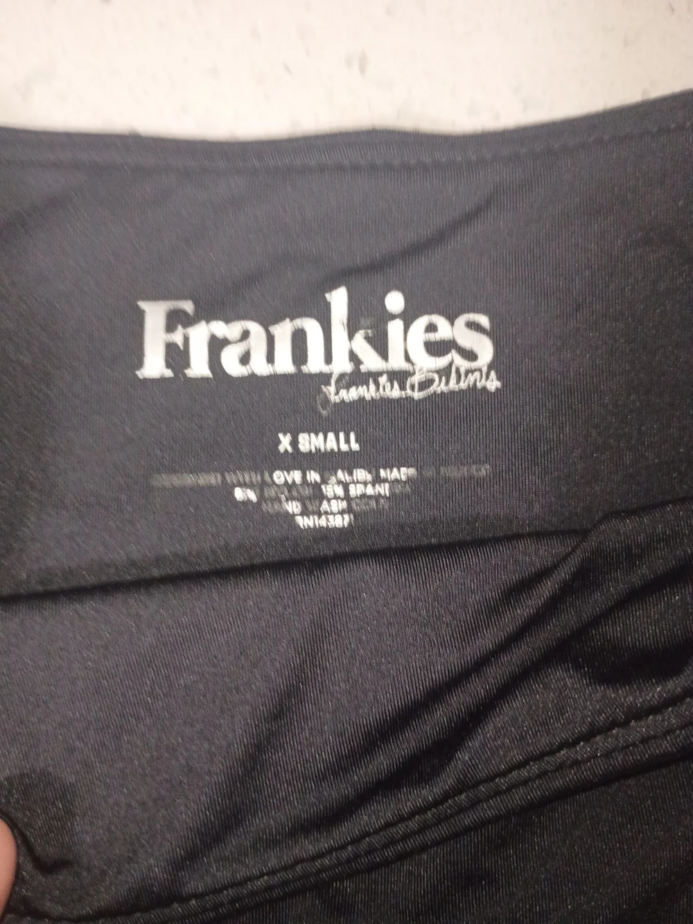 Frankie's Bikinis Black Strapless Bikini Set - Two-Piece Swimwear